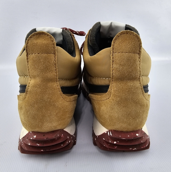 rag & bone Retro Hiker Mid Top Sneaker in Mustard Women's 38.5 or 8.5 - Picture 6 of 11
